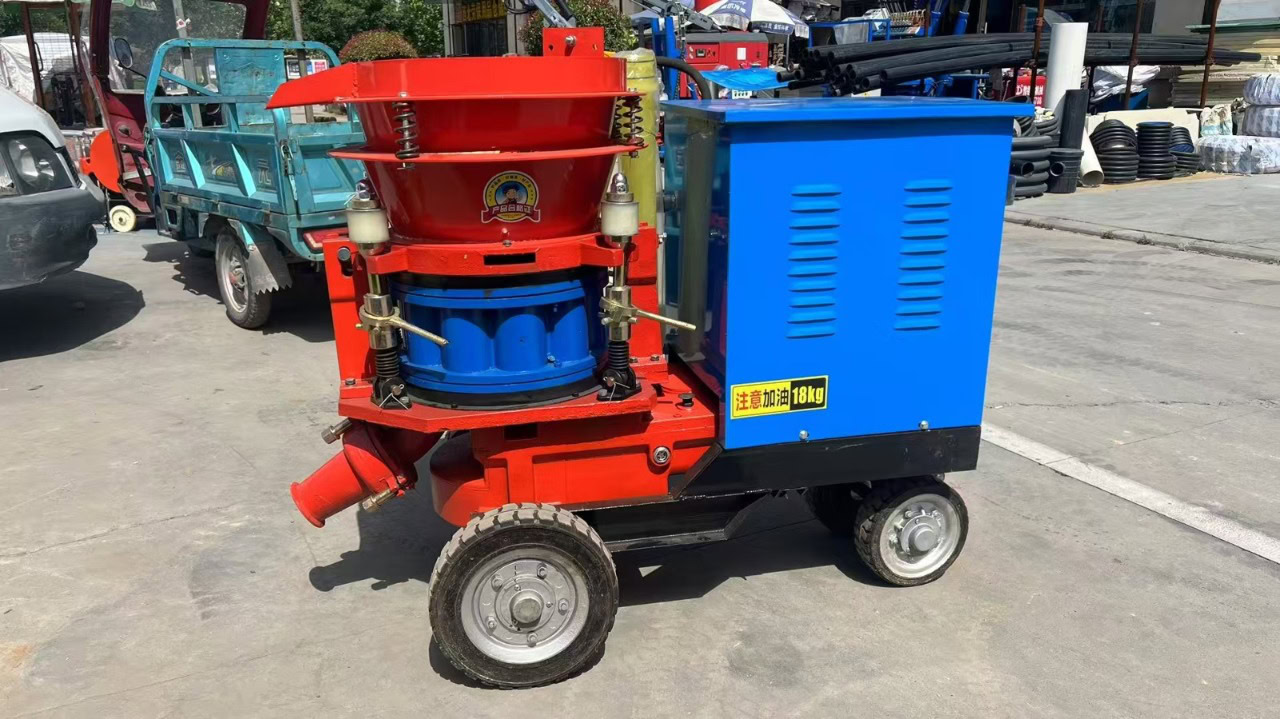 машина сухого торкретирования pz 6 для нанесения бетонных и штукатурных смесей