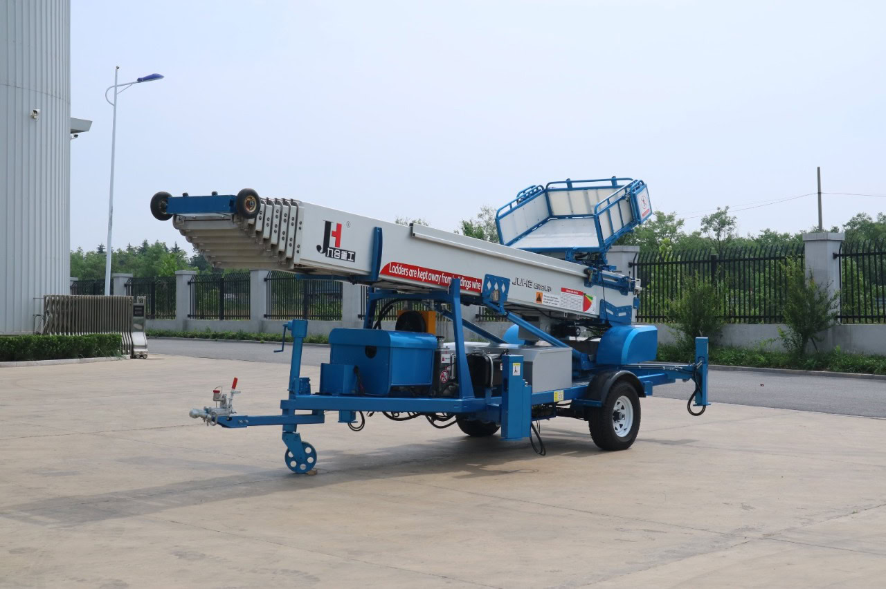 Тіркемелі баспалдақты көтергіш 32 м - Фото 1 Тіркемелі баспалдақты көтергіш 32 м - Фото 1