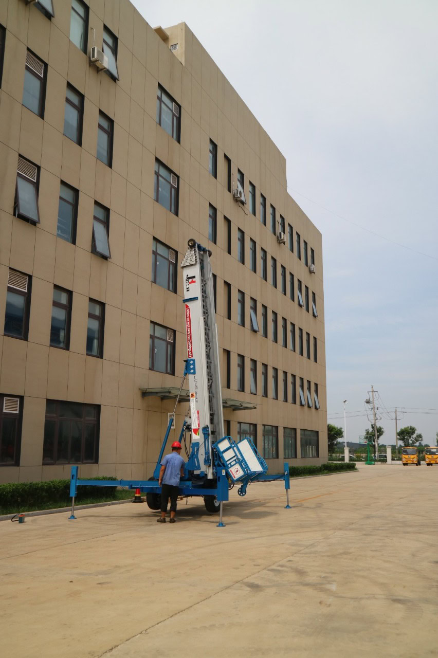 Тіркемелі баспалдақты көтергіш 32 м - Фото 3 Тіркемелі баспалдақты көтергіш 32 м - Фото 3