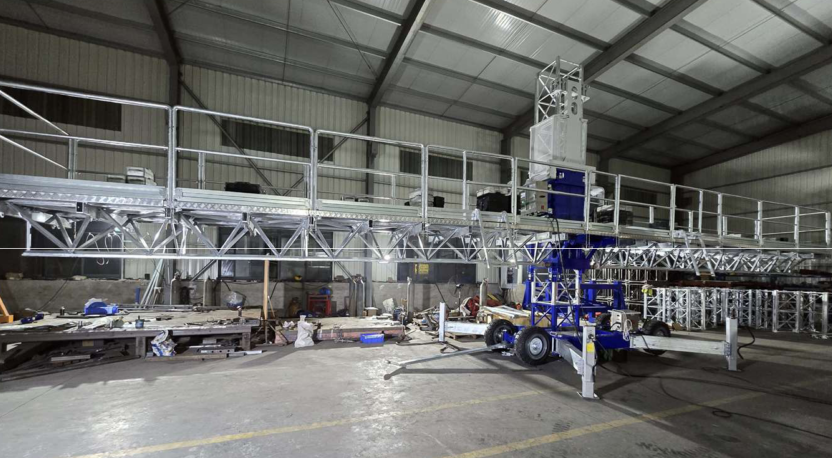 Бір мачталы ыстық мырышталған фасадтық платформа, 65 м дейін, 800 кг - Фото 2 Бір мачталы ыстық мырышталған фасадтық платформа, 65 м дейін, 800 кг - Фото 2