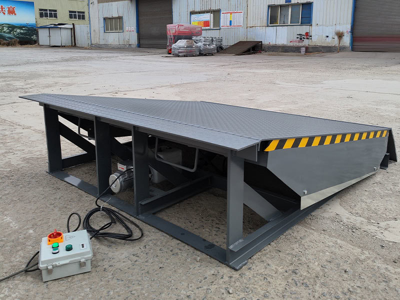 Стационарный гидравлический доклевелер DCQG-8 (выравнивающая платформа для рампы, 8 т) - Фото 4