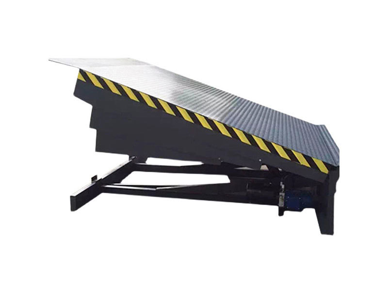 Стационарный гидравлический доклевелер DCQG-8 (выравнивающая платформа для рампы, 8 т) - Фото 2