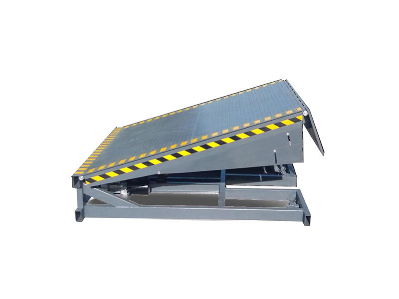 Стационарный гидравлический доклевелер DCQG-8 (выравнивающая платформа для рампы, 8 т) - Фото 1