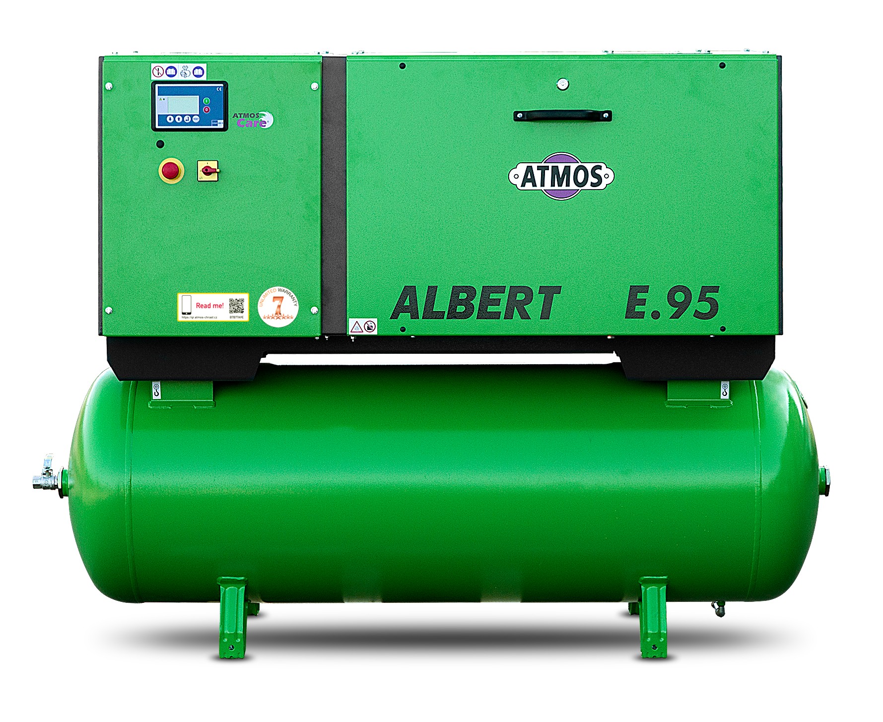 Винтовой компрессор Albert E. 95 &mdash; KD (11 кВт, 9 бар) - Фото 1