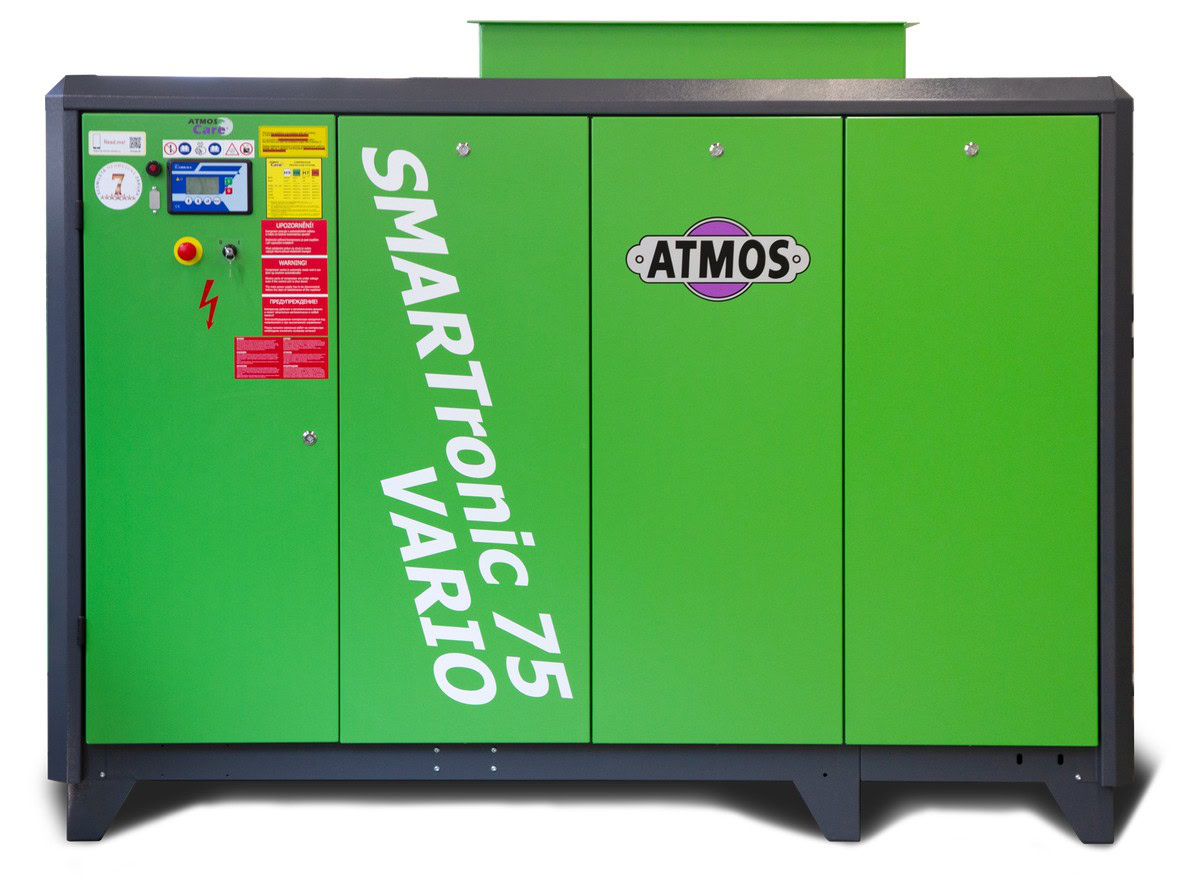 Винтовой компрессор ATMOS SMARTronic 75 (75 кВт) с частотным регулированием - Фото 1