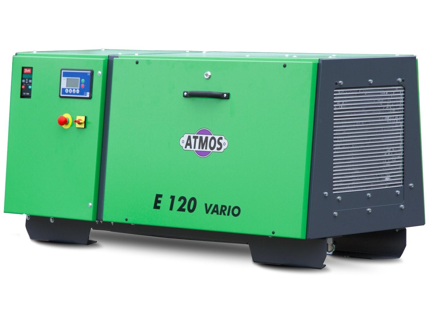Винтовой компрессор ATMOS Albert E. 120 V — KD с частотным преобразователем и встроенным осушителем - Фото 3 Винтовой компрессор ATMOS Albert E. 120 V — KD с частотным преобразователем и встроенным осушителем - Фото 3